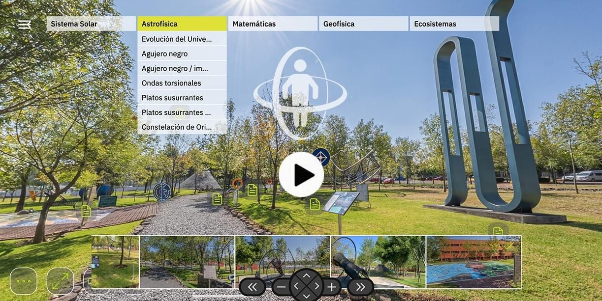 Museo UNAM Paseo de las ciencias.